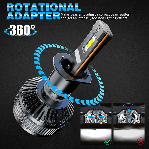 products/678/h1 led led sijalice.png - LED H1 SET CSP  12-24v 13000LM CanBus - Xenon Svetla Beograd